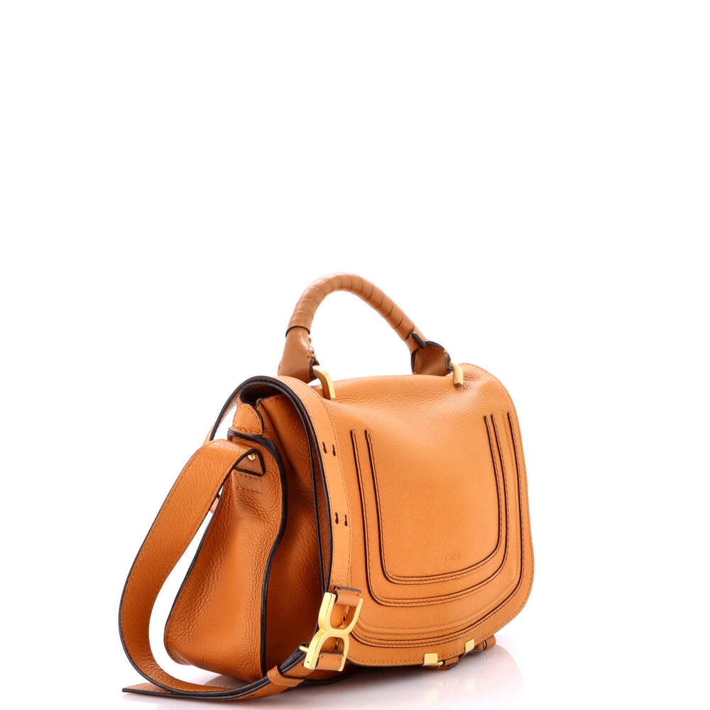 Chloe Medium Marcie Top Handle Messenger Bag Leather - Picture 2 of 7